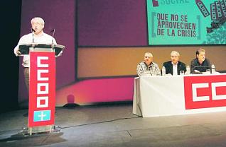 Conferencia de Toxo en Gijón