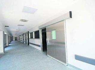 El área de quirófanos del nuevo hospital de Mieres.
